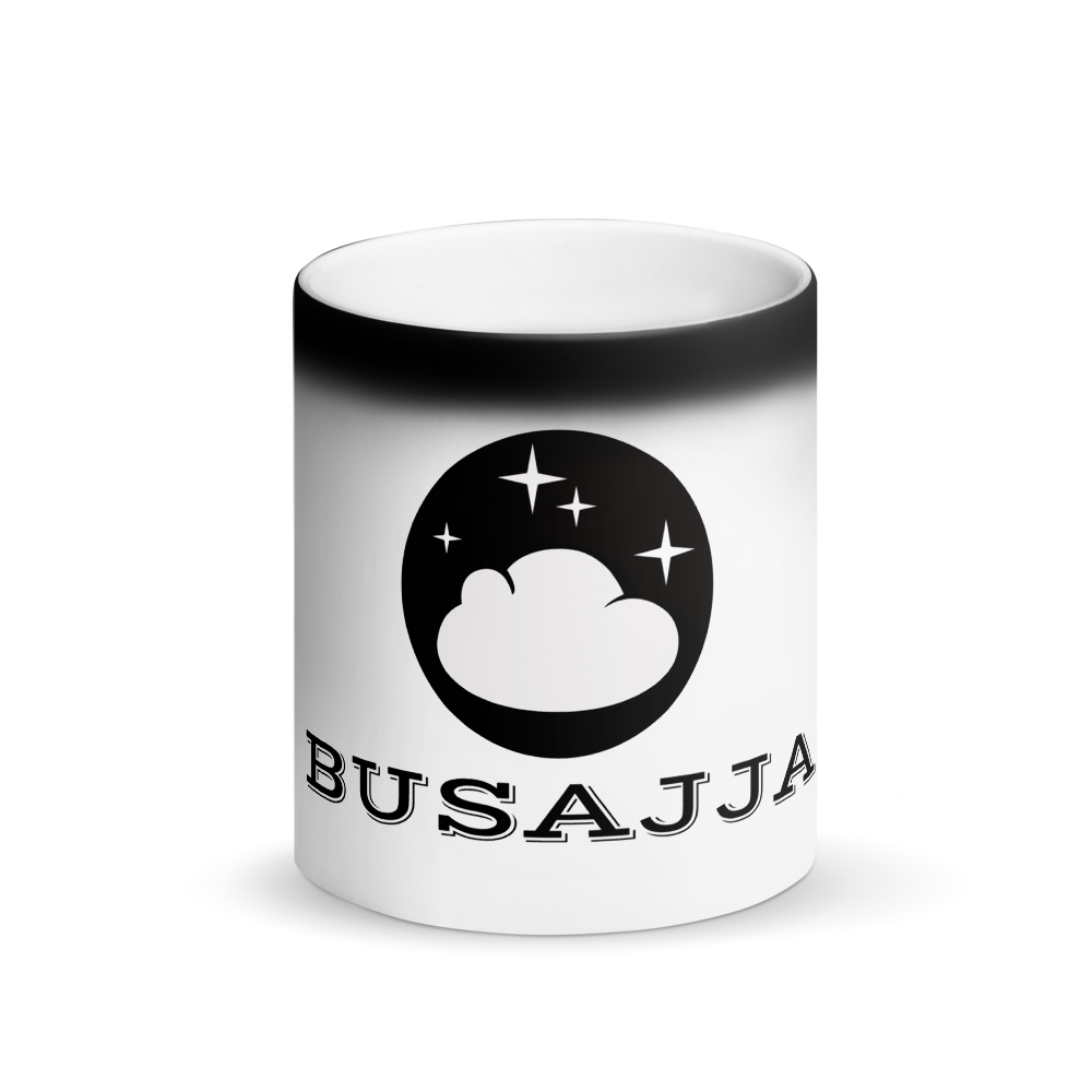 BUSAJJA- Matte Black Magic Mug