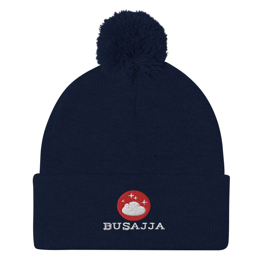 BUSAJJA- Pom-Pom Beanie